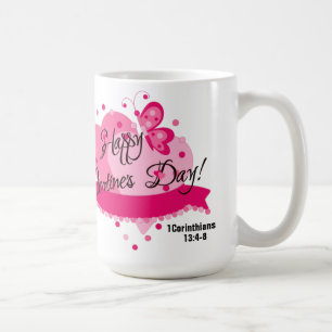 Liebe- Klassischer Weißer Becher Kaffeetasse