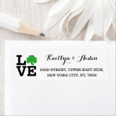 Liebe Kleeblatt Irish Clover Custom St Patricks Da (Insitu)