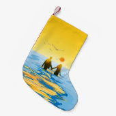 Liebe Kleiner Weihnachtsstrumpf (Vorderansicht (hängend))