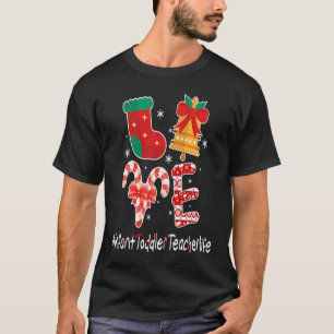 Liebe Kleinkind Lehrer Leben Zuckerstange Chris T-Shirt