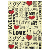 Liebe Klemmbrett (Rückseite)