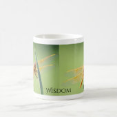 Liebe, Klugheit, Glaube, Libelle Kaffeetasse (Mittel)