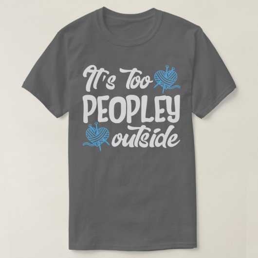 Liebe Knittern T-Shirt (Design vorne)