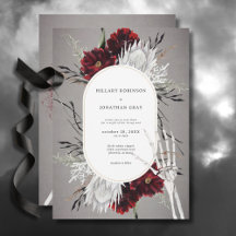 Liebe & Knochen Hochzeit mit Roter Flora