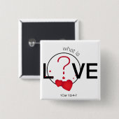 Liebe-Knopf Button (Vorne & Hinten)