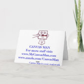 'Liebe Knot Karte (Rückseite)