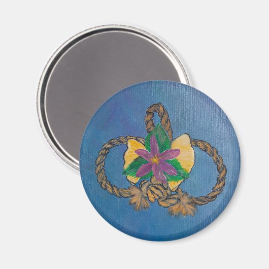 Liebe Knot Magnet (Vorderseite/Rückseite)