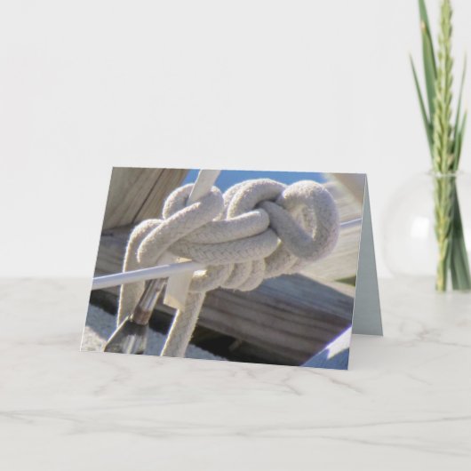 Liebe Knoten Valentinkarte Feiertagskarte (Vorderseite)