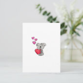 Liebe Koala Bear Postkarte (Stehend Vorderseite)