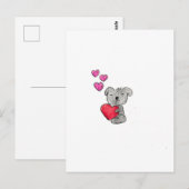 Liebe Koala Bear Postkarte (Vorne/Hinten)