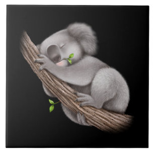 Liebe Koala Bears Classic Fliese