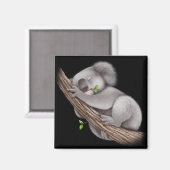 Liebe Koala Bears Magnet (Vorderseite/Rückseite)