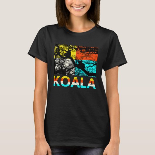 Liebe Koala Bears Niedlich Koala Bear T-Shirt (Vorderseite)