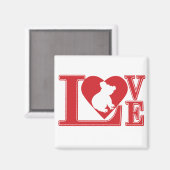 Liebe-Koala- Magnet (Vorderseite/Rückseite)