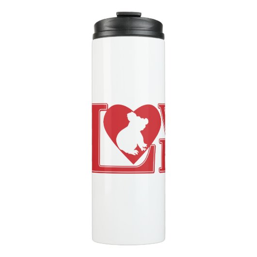 Liebe-Koala- Thermosbecher (Vorderseite)