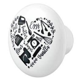 Liebe Kochen Keramikknauf