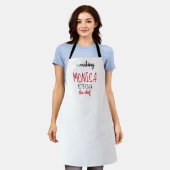 Liebe Kochen Schürze (Getragen)