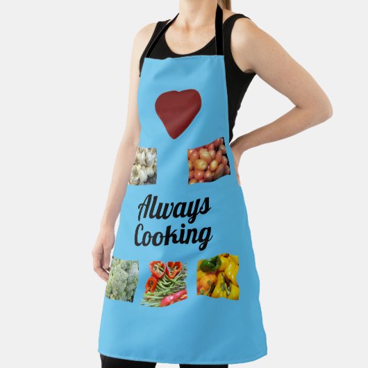 Liebe Kochen Sie immer die gesamte Print-Schürze Schürze (InSitu)