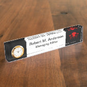 Liebe, Kochs-HutBon Appetit zu kochen Namensplakette (Seite)