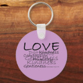 Liebe (Kolossians 3) Schlüsselanhänger (Vorderseite)