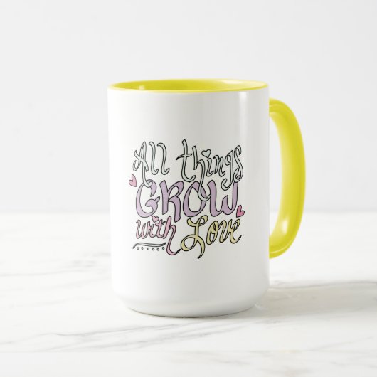 Liebe - Kombi-Tasse Tasse (VorderseiteRechts)