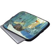 Liebe kommt an Miss Lucas Laptopschutzhülle (Vorne Knopf)