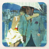 Liebe kommt an Miss Lucas Rechteckiger Pappuntersetzer (Vorderseite)