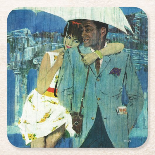 Liebe kommt an Miss Lucas Rechteckiger Pappuntersetzer (Vorderseite)