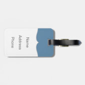 Liebe kommt zu Fräulein Lucas Gepäckanhänger (Rückseite horizontal)