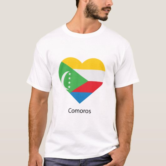 Liebe Komoros T-Shirt (Vorderseite)