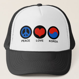 Liebe Korea Truckerkappe