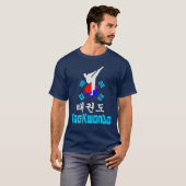 ✔ Liebe Koreanischer MarschKwonDo-Must-Have T-Shirt (Vorne ganz)