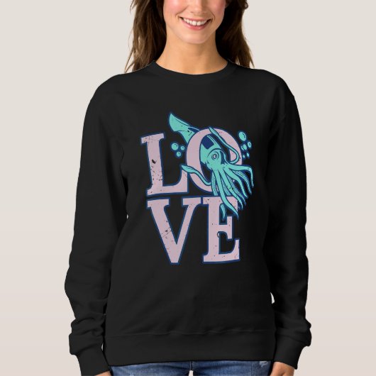 Liebe Kottel Sepie Kalmar 1 Sweatshirt (Vorderseite)