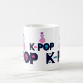 Liebe KPop Fabulous Classic White Kaffeetasse (Mittel)