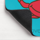 Liebe Krabbe Mousepad (Ecke)