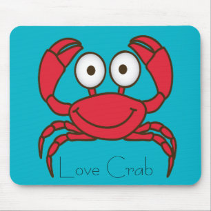 Liebe Krabbe Mousepad
