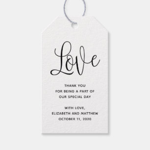 Liebe. Kraft Geschenkkarte. Rustikale Hochzeit Dan Geschenkanhänger