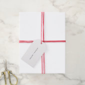 Liebe | Kraft Paper Calligraphy Gift Tag Geschenkanhänger (Mit Garn)