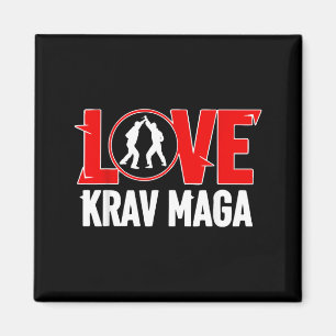 Liebe Krav Selbstverteidigung Martial Arts Israel  Magnet