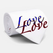 Liebe_ Krawatte (Gerollt)