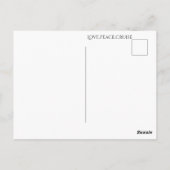 Liebe Kreuzfahrt Postkarte (Rückseite)