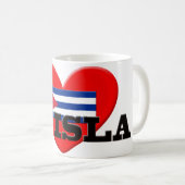 Liebe Kuba MI Isla I Kaffeetasse (VorderseiteRechts)