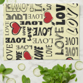 Liebe Küchentuch (Gefaltet)