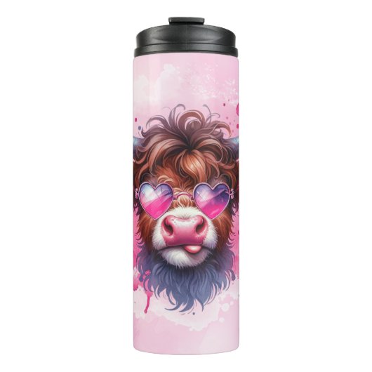 Liebe Kuh Thermosbecher (Vorderseite)