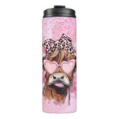 Liebe Kuh Thermosbecher (Vorderseite)