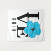 LIEBE Kula Hawaii Wandteppich (Vorderseite (Horizontal))