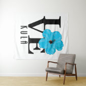 LIEBE Kula Hawaii Wandteppich (Beispiel (Horizontal))