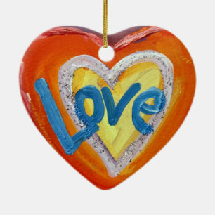 Liebe Kunst, Dichtung und Musik Keramik Ornament