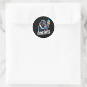 Liebe Kunst Runder Aufkleber (Tasche)
