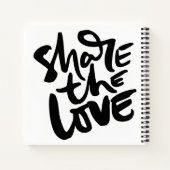 Liebe Kunst Zitat Kunst Motivierend Kunst Liebe Qu Notizblock (Rückseite)